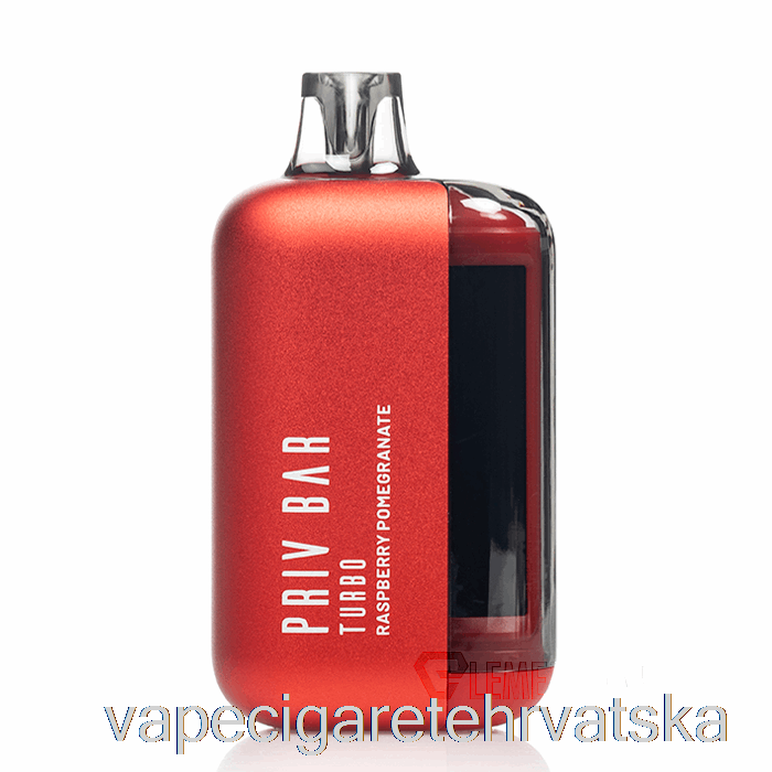 Vape Hrvatska Smok Priv Bar Turbo 15k Disposable Raspberry Pomegranate